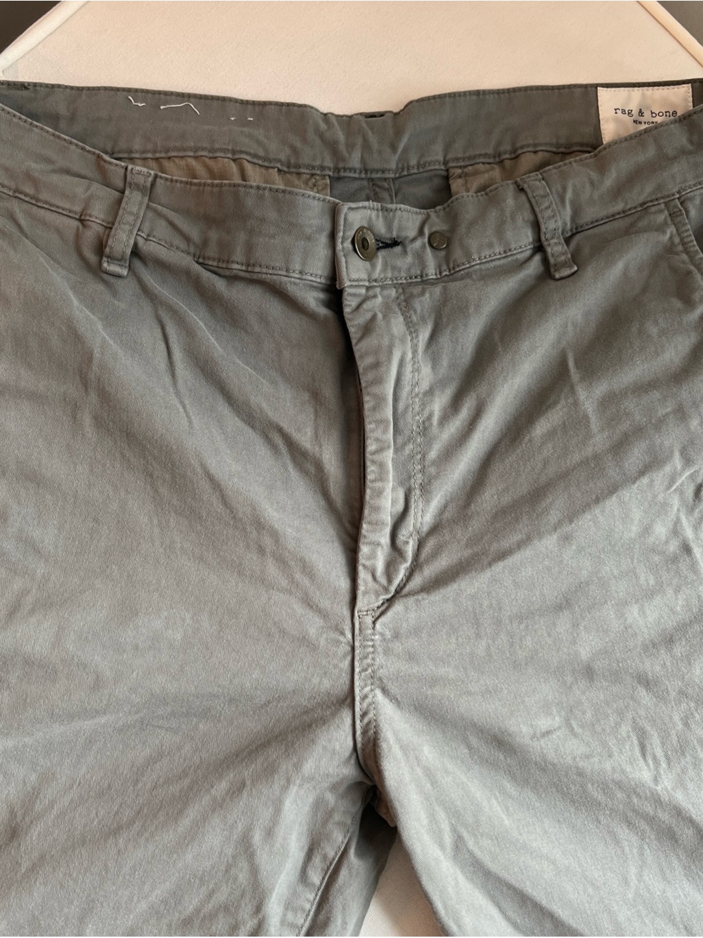 Rag & Bone Men's Slim Chinos In Olive